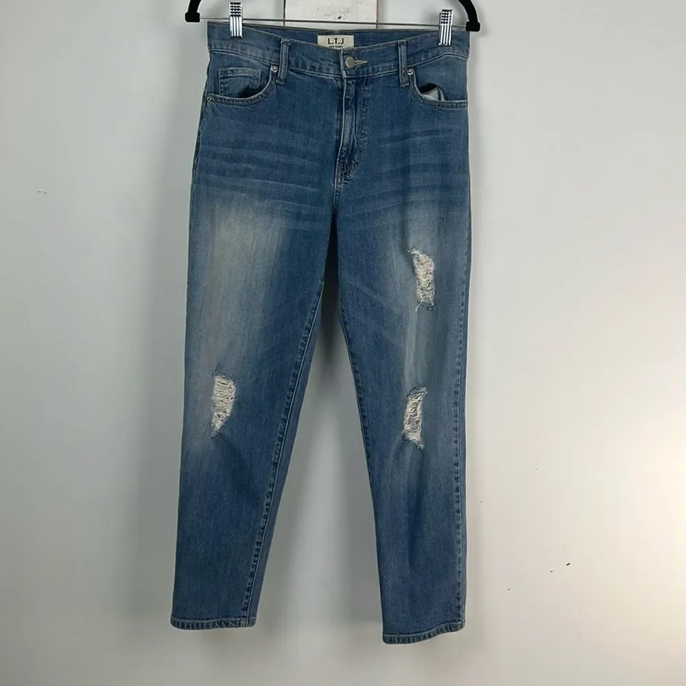 LTJ Letter To Juliet Straight Leg Distressed Women’s Jeans Size 27